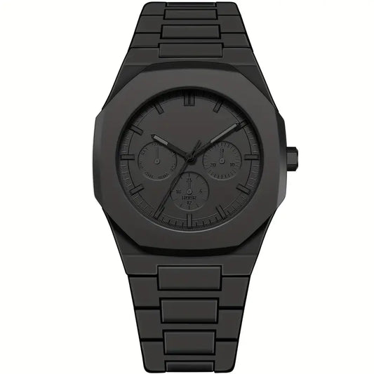 Arabic Aura Black Edition – Full Black Chronograph