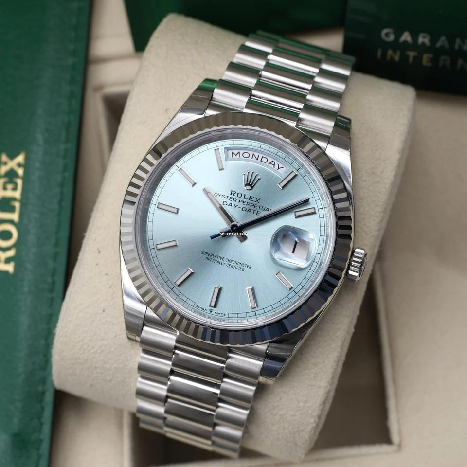 Rolex Day Date 40mm – White Gold – L-114